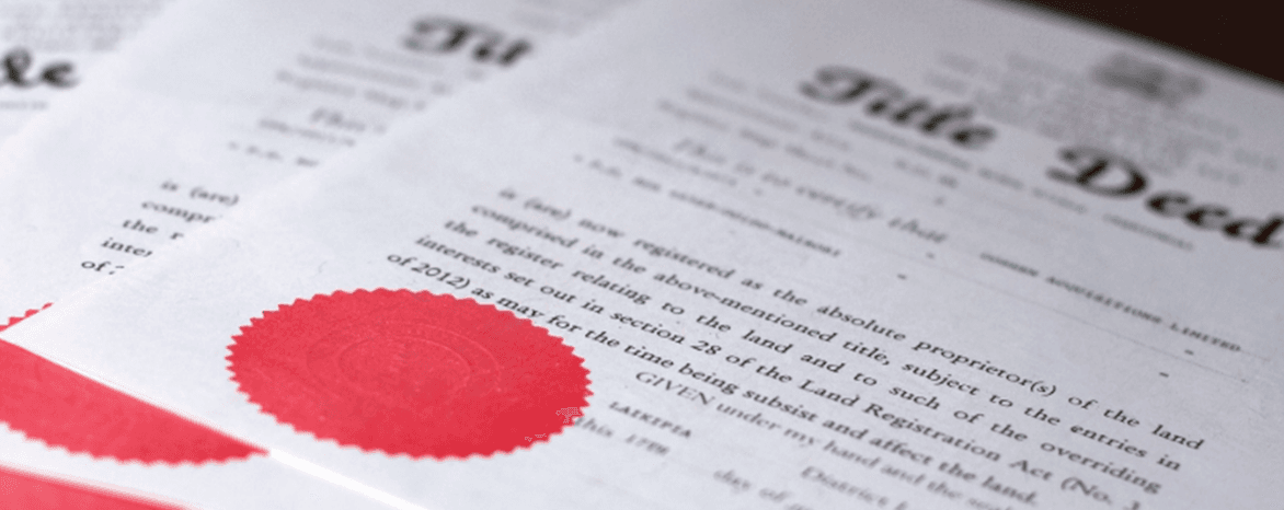 Professional title deed processing and legal documentation services for property ownership across Western Kenya