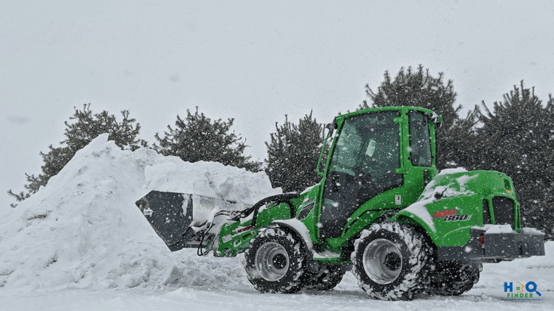 Snow removal services in Canada