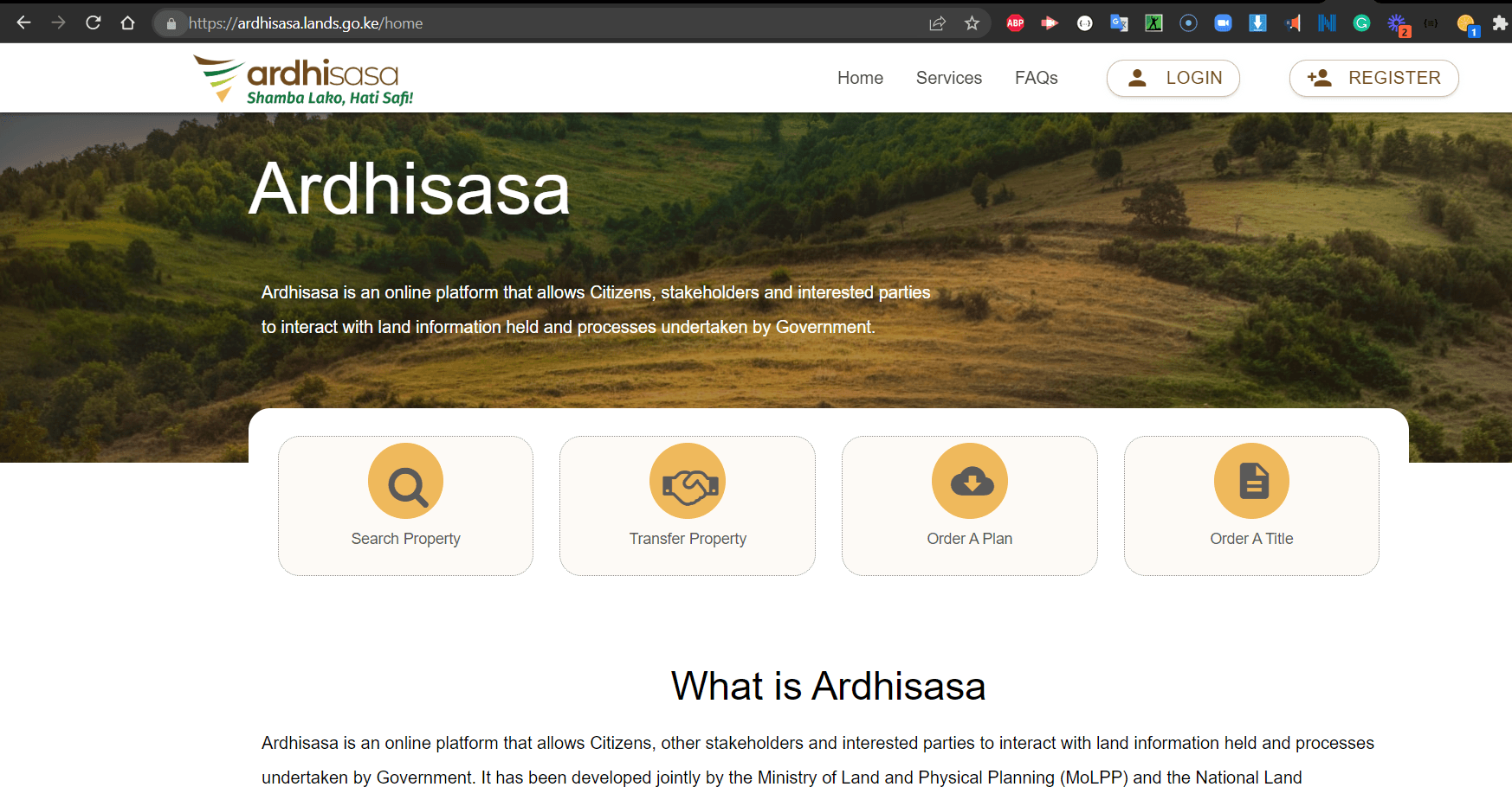 What is Ardhi Sasa